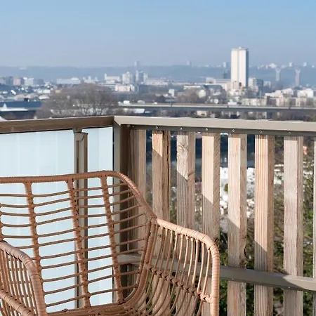 Rouen, Vue Sur La Seine - Panorama & Parking Prive Buitenkant foto