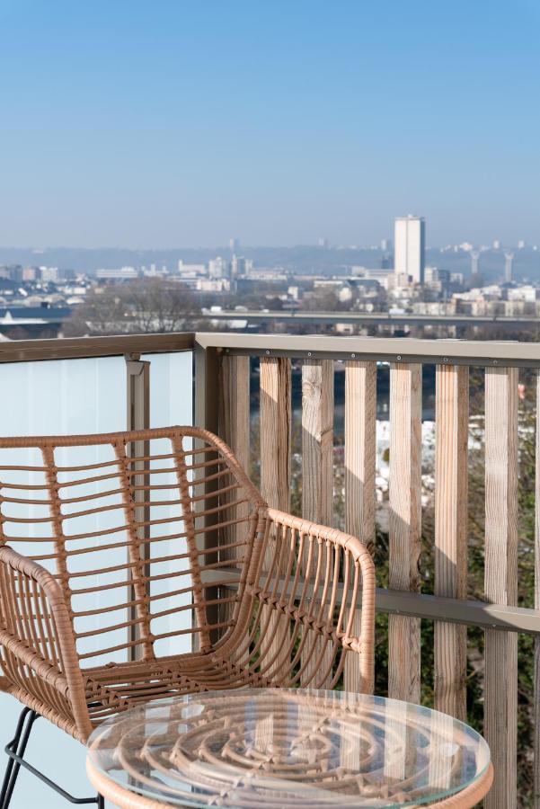 Rouen, Vue Sur La Seine - Panorama & Parking Prive Rouen