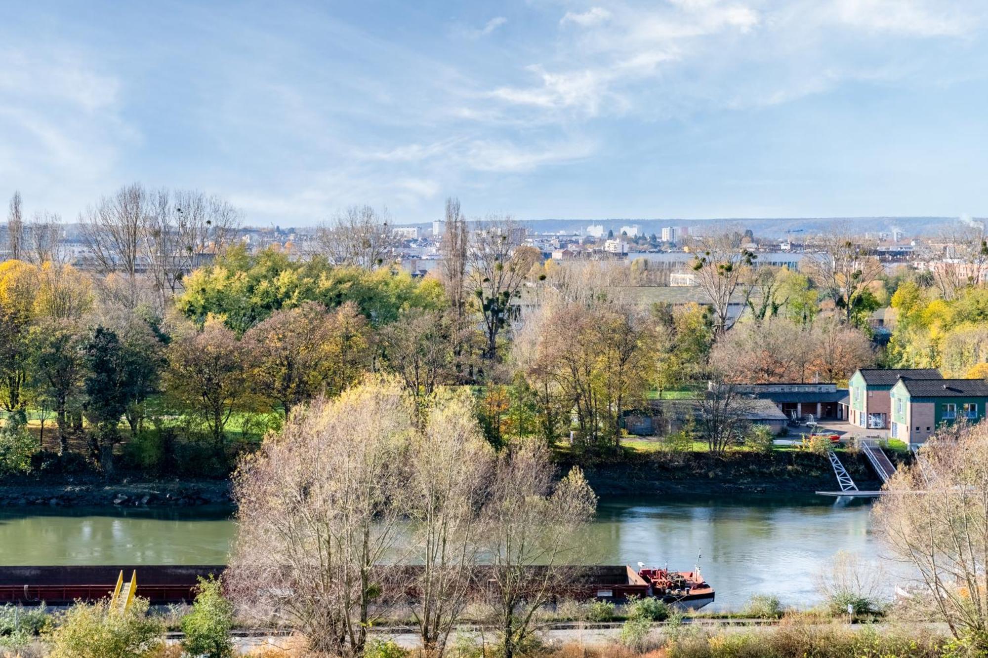 Rouen, Vue Sur La Seine - Panorama & Parking Prive Apartamento
